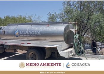 Distribuye Conagua más de dos millones de litros&nbsp; de agua&nbsp; via pipas