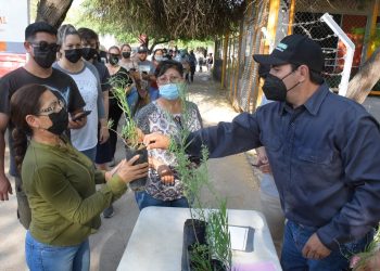 Realiza Vivero Municipal jornada de donación de árboles