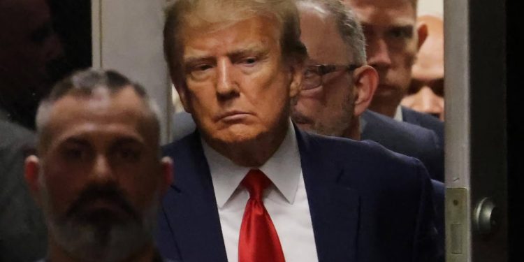 TRAS SU ARRESTO, TRUMP SE DECLARA NO CULPABLE DE 37 CARGOS EN SU CONTRA