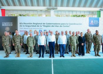 Asiste Gobernador a Octava Reunión para la Coordinación de Seguridad de la Región del Mar de Cortés