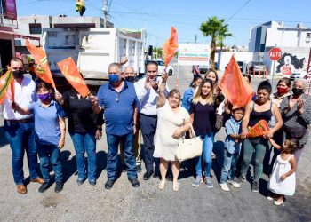 Inicia recarpeteo de calle Tenochtitlán en las colonias Cuauhtémoc y Valle del Marquez