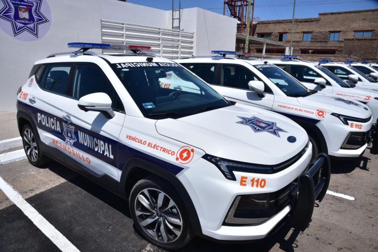 Entregan    nuevo lote de diez patrullas  eléctricas