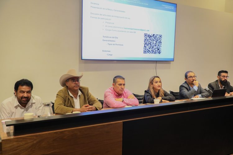 Analizan transporte de carga en tercera mesa temática de movilidad del Congreso de Sonora