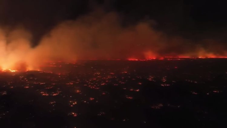ES APOCALÍPTICO: VARIOS MUERTOS EN MAUI, HAWÁI, POR LOS INCENDIOS FORESTALES QUE FORZARON A LA GENTE A LANZARSE AL MAR Y PONEN EN JAQUE LOS SERVICIOS DE EMERGENCIA