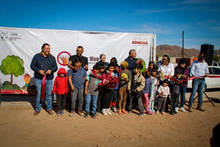 GOBIERNO DE SONORA HACE ENTREGA DE PARQUE REHABILITADO A LA COMUNIDAD COMCÁAC EN PUNTA CHUECA 