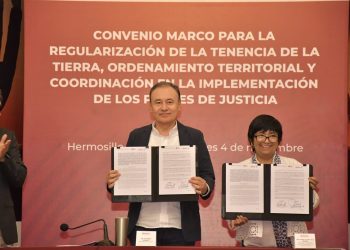 Sedatu y Gobierno de Sonora darán certeza jurídica a familias de la entidad: gobernador Alfonso Durazo