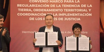 Sedatu y Gobierno de Sonora darán certeza jurídica a familias de la entidad: gobernador Alfonso Durazo