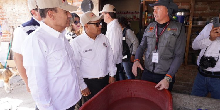 COMBATIMOS EL DENGUE A RAS DE SUELO: ALFONSO DURAZO&nbsp;