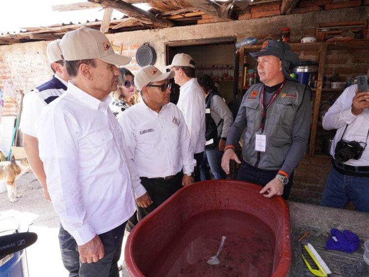 COMBATIMOS EL DENGUE A RAS DE SUELO: ALFONSO DURAZO 