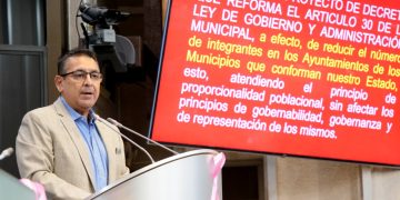 PROPONE RICARDO LUGO REDUCIR EL NÚMERO DE REGIDURÍAS EN LOS AYUNTAMIENTOS
