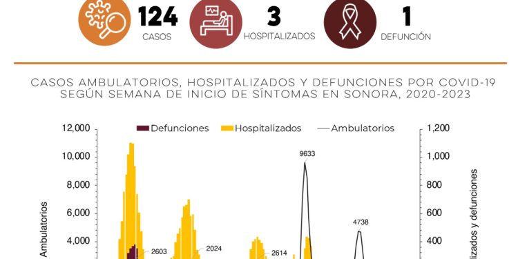 SALUD SONORA CONFIRMA 124 NUEVOS CASOS DE COVID-19 EN LA ÚLTIMA SEMANA DEL AÑO&nbsp;