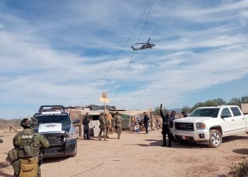 ASEGURAN CORPORACIONES DE LA MESA DE SEGURIDAD A GRUPO DE PERSONAS ARMADAS EN GUAYMAS&nbsp;