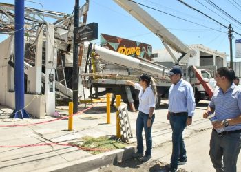 SUPERVISA ANTONIO ASTIAZARÁN ACCIONES PARA REPARAR DAÑOS PROVOCADOS POR LA LLUVIA