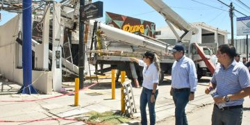 SUPERVISA ANTONIO ASTIAZARÁN ACCIONES PARA REPARAR DAÑOS PROVOCADOS POR LA LLUVIA