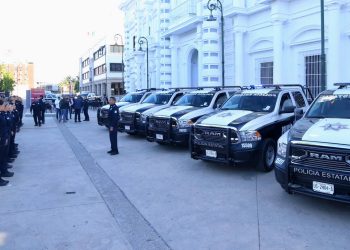 Con ahorros, mejoramos las condiciones de trabajo de la Policía Estatal: gobernador Alfonso Durazo
