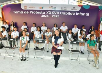 Rinde protesta el XXXVII Cabildo Infantil 2024-2025 del Ayuntamiento de Hermosillo