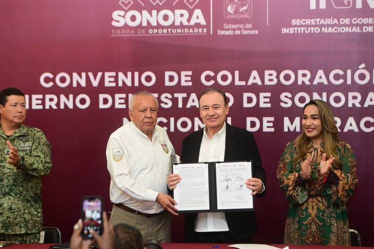 Trabajamos para garantizar seguridad y atención humanitaria a migrantes en Sonora: Alfonso Durazo