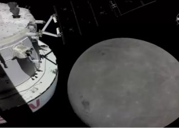 ARTEMIS: LA PRIMERA FOTO DE LA LUNA QUE TOMA LA MISIÓN ESPACIAL AL ORBITAR EL SATÉLITE&nbsp;