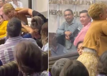 Nota nacional, riña entre comunicadoras en el congreso de Sonora