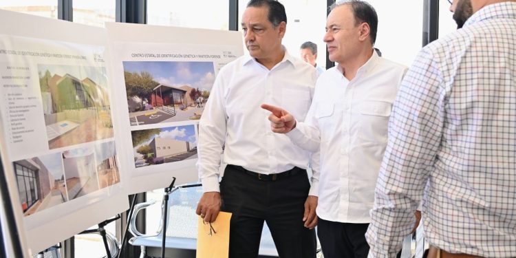 Avanza construcción de segunda etapa del Centro Estatal de Identificación Genética y Panteón Forense