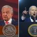 AMLO deja fuera informe de EU sobre DH en México en llamada con Biden