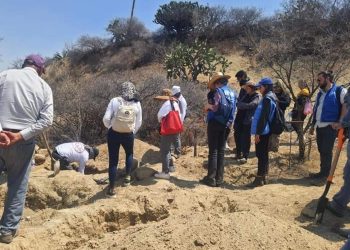 Hallan fosa clandestina en San Juan del Río, Querétaro