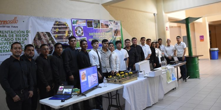 Diseñan estudiantes de UTHermosillo recolector de agua de lluvia para reutilizarla