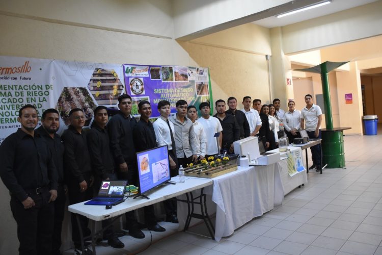 Diseñan estudiantes de UTHermosillo recolector de agua de lluvia para reutilizarla