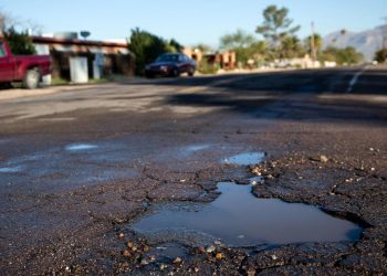 Ya no solo sufre Hermosillo por los baches ya Tambien Tucson