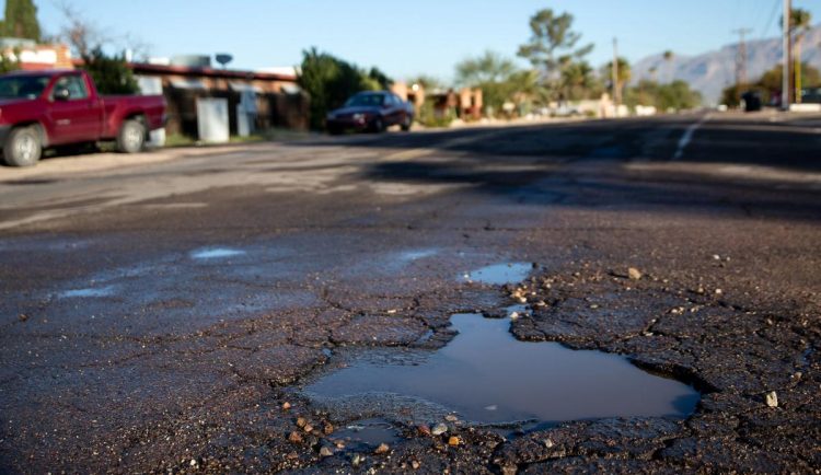Ya no solo sufre Hermosillo por los baches ya Tambien Tucson