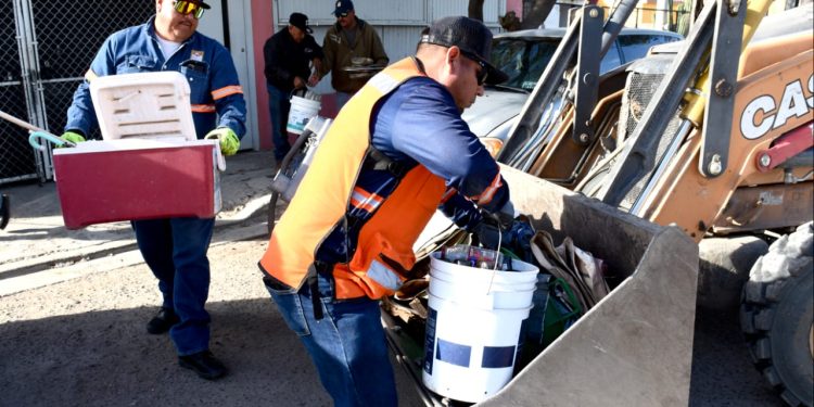 Van 955 toneladas acopiados en jornadas de descacharre en el primer trimestre del año en Hermosillo