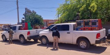Asegura FGJES y SEMAR máquinas tragamonedas en el Golfo de Santa Clara