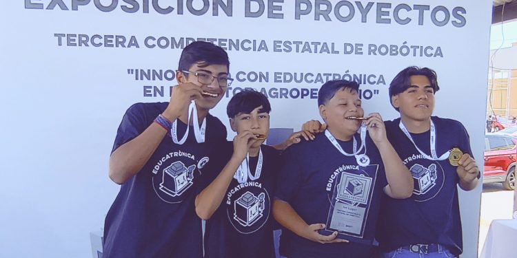 Reconoce SEC a ganadores de la tercera competencia estatal de robótica “Innovando con Educatrónica en el Sector Agropecuario”