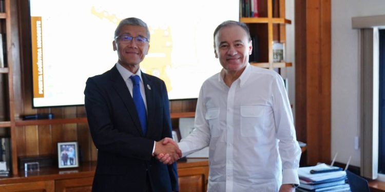 Sostiene Gobernador reunión con directivos de empresa japonesa Mitsui