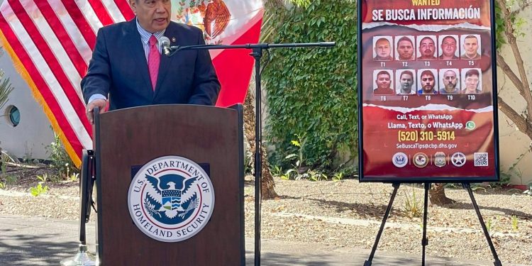En coordinación con EE. UU. se lanza iniciativa “Se Busca Información” para capturar criminales en el norte de Sonora y sur de Arizona