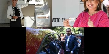 Así votaron Sheinbaum, Xóchitl Gálvez y Álvarez Máynez en elecciones 2024