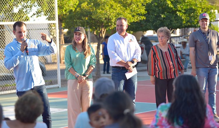 Entrega Toño Astiazarán mejoras al parque Emiliano Zapata