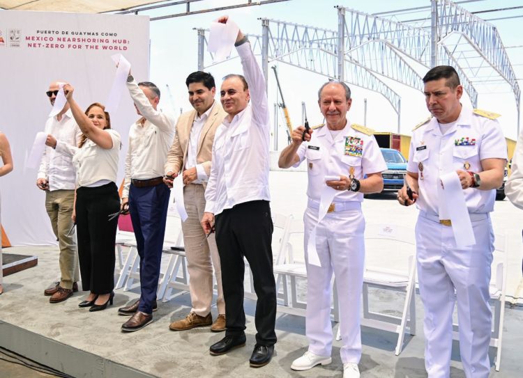 Relanza Gobernador Durazo al Puerto de Guaymas como epicentro logístico y comercial