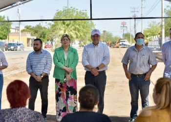 Supervisa “Toño” Astiazarán rehabilitación del bulevar Cimarrón