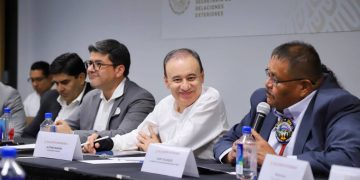 Promueve Gobernador Durazo Plan Sonora ante líderes empresariales y autoridades de Tribus originarias de Arizona