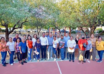 Entrega Toño Astiazarán rehabilitación de parque Urbi Villa del Cedro 2