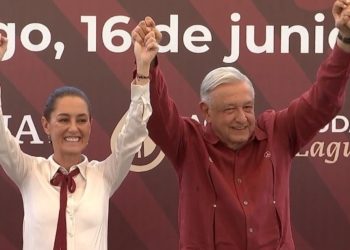 Con Claudia está garantizada la continuidad de la 4T, reitera AMLO