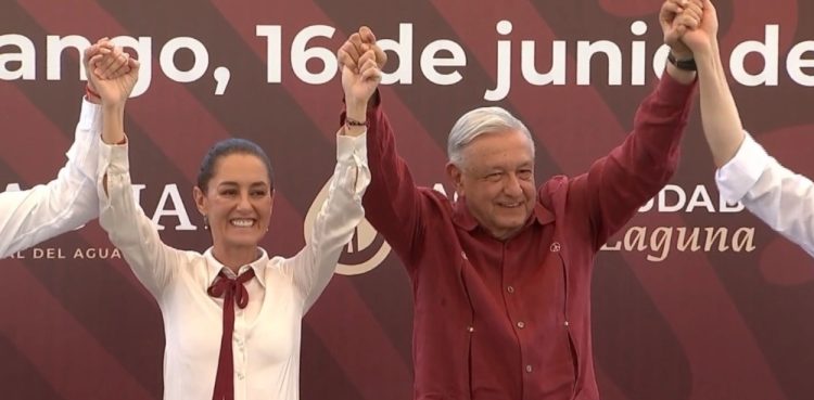 Con Claudia está garantizada la continuidad de la 4T, reitera AMLO