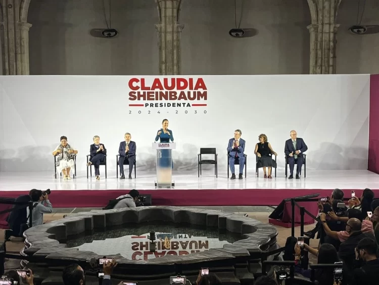 Anuncia Sheinbaum a seis integrantes de su gabinete