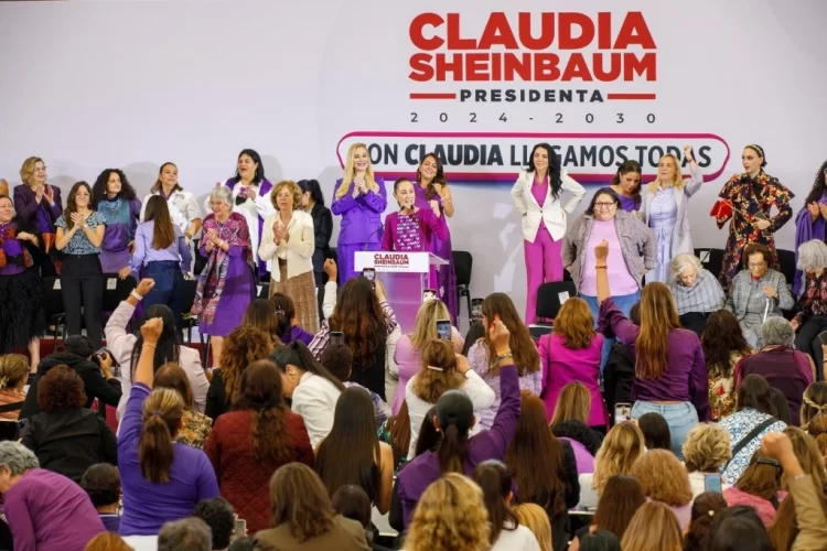 “La transformación es feminista; el futuro lo construimos todas”: Sheinbaum