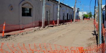 Supervisa Sidur avance de obras de rehabilitación en calles del Centro Histórico y Cívico de Hermosillo