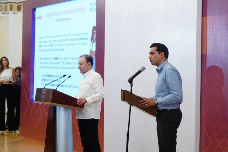 Destina Gobernador Durazo presupuesto más grande para uniformes escolares en Sonora