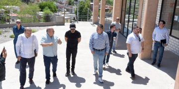 El Presidente Municipal agradeció la disposición del titular de SEDATU para continuar el equipamiento del lugar