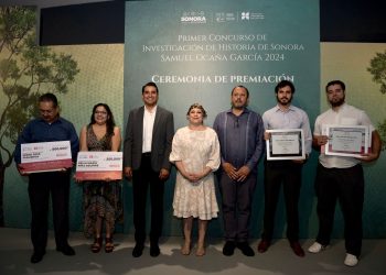 Premian a ganadores del Primer Concurso de Investigación de Historia de Sonora “Samuel Ocaña García” 2024