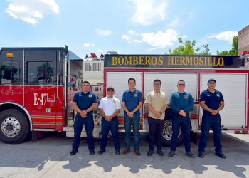 Va comitiva de bomberos de Hermosillo a capacitación internacional A Cartagena, Colombia